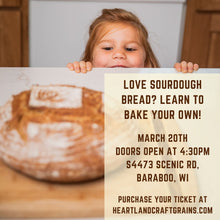 Artisan Sourdough Class Ticket