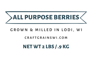 All Purpose Berries - Hard White Winter Wheat