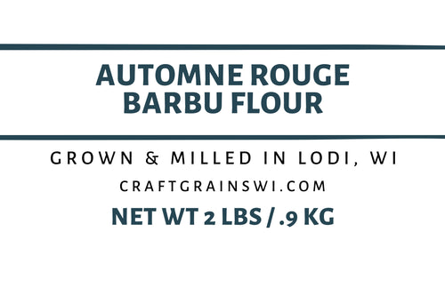 Automne Rouge Barbu Wheat Flour