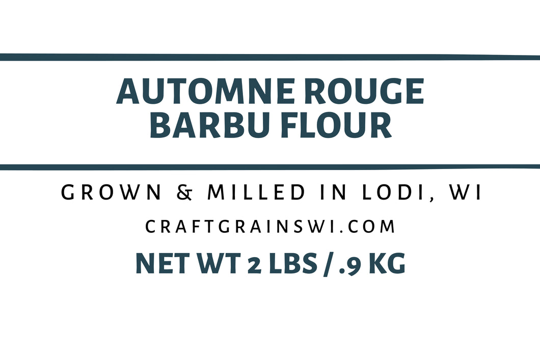 Automne Rouge Barbu Wheat Flour