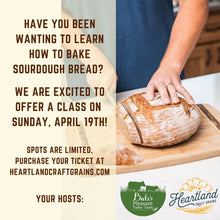 SOLD OUT: Artisan Sourdough Class Ticket
