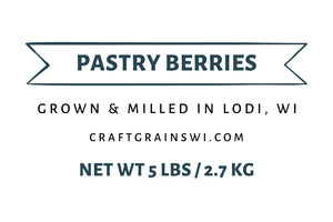 Pastry Berries Label