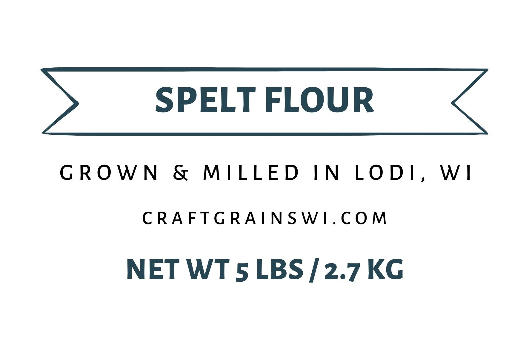 Spellet Spelt Flour – Heartland Craft Grains